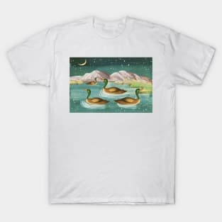 Ducks in the lake T-Shirt